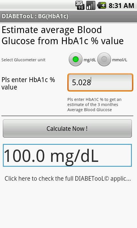 DIABETooL HbA1c Reverse 1.0