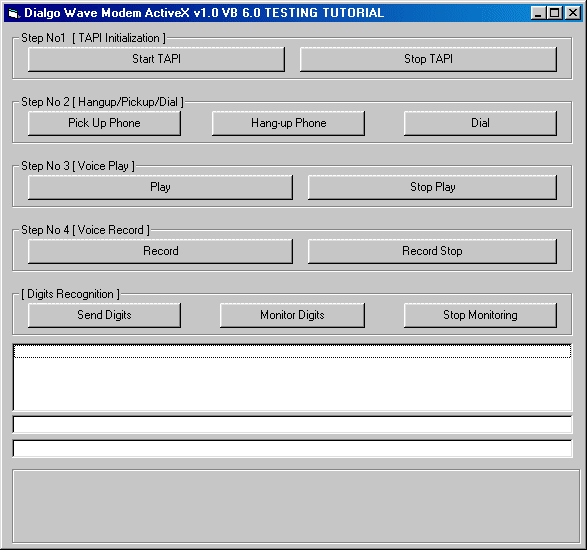 Dialgo Wave Modem ActiveXSDK v1.0 2.0