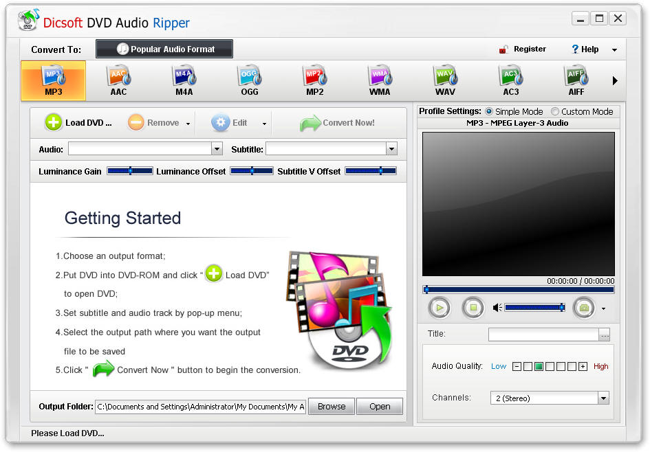 Dicsoft DVD Audio Ripper 3.5.0.1