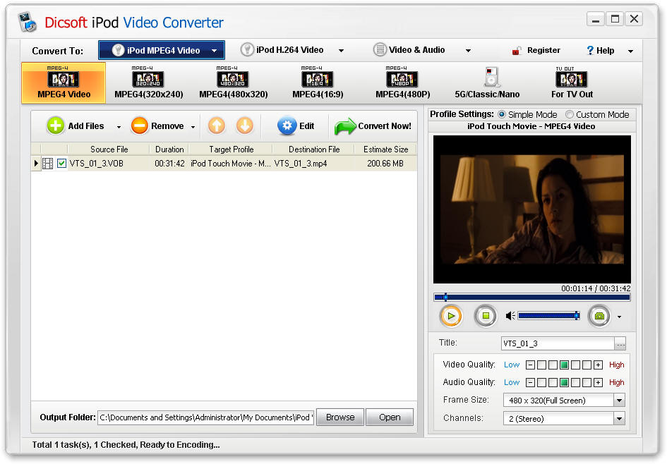 Dicsoft iPod Video Converter 3.5.0.1