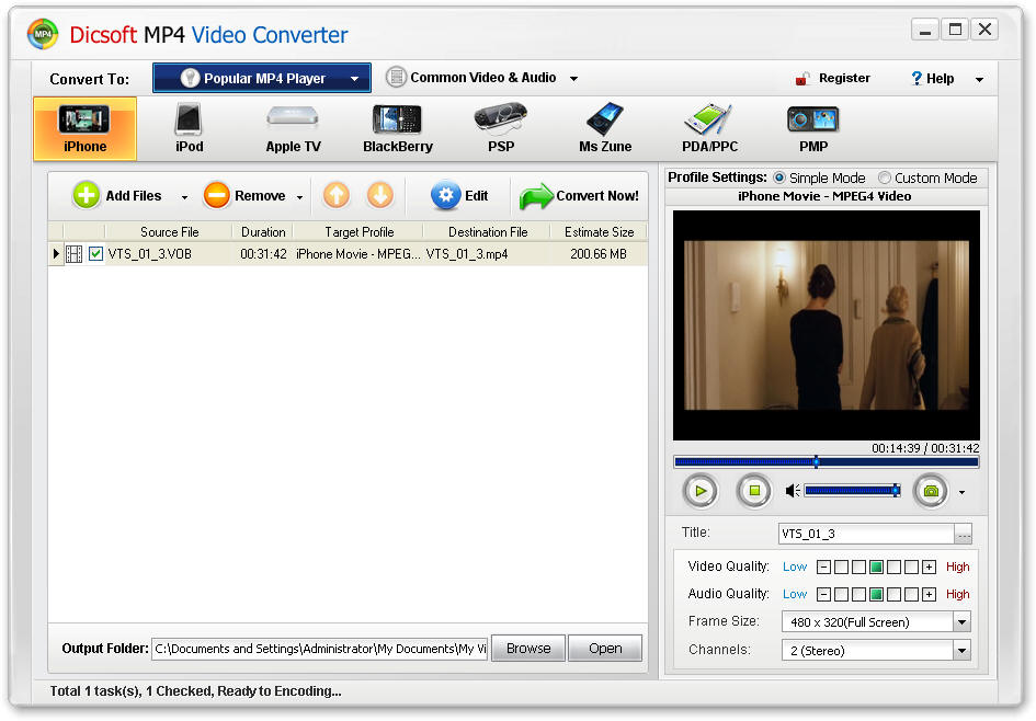Dicsoft MP4 Video Converter 3.5.0.1