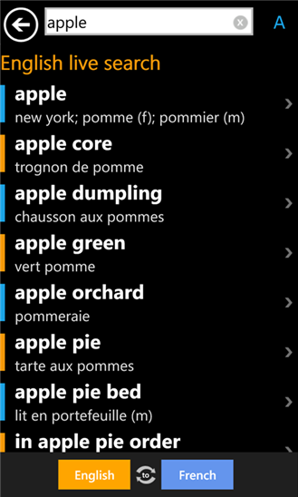Dictionary Eng-Fre 3.3.0.0
