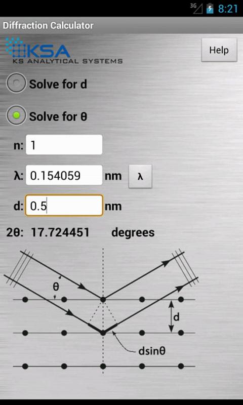 Diffraction Calculator 1.5