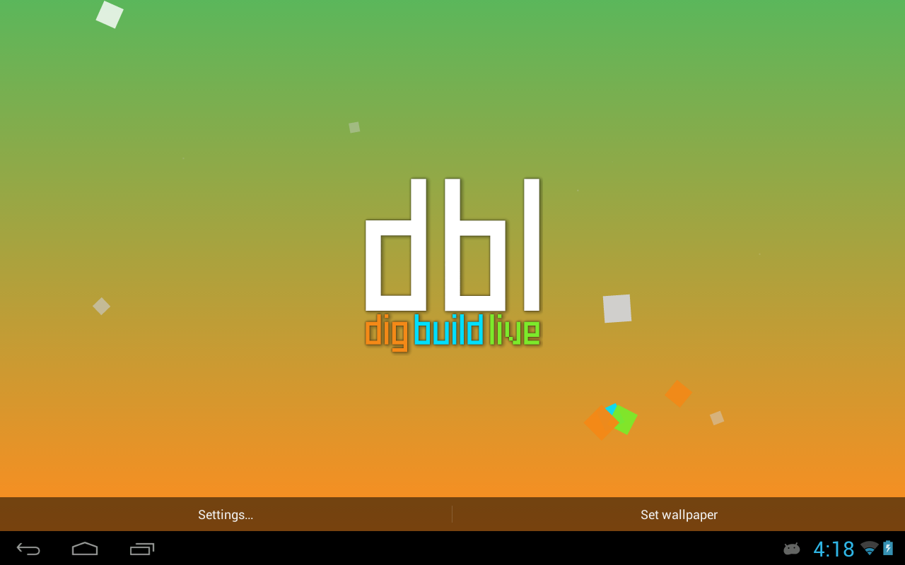 Dig Build Live Live Wallpapers 1.0