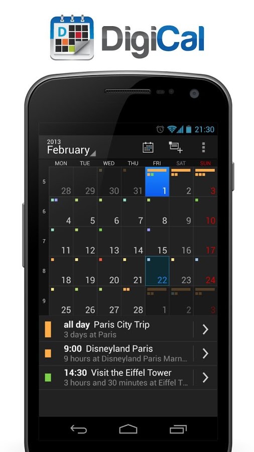 DigiCal+ Calendar & Widgets 1.02
