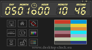 Digital Clock and Countdown Ticker 1.0