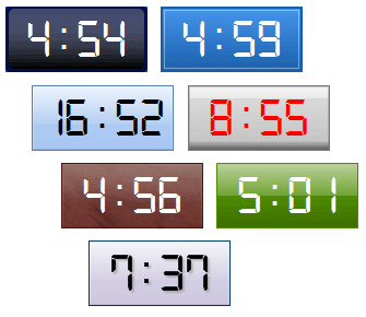 Digital Clock GT-7 2.1