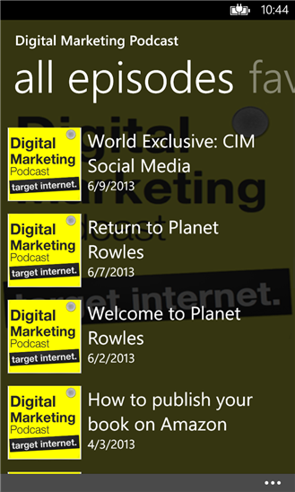 Digital Marketing Podcast 1.17.0.2