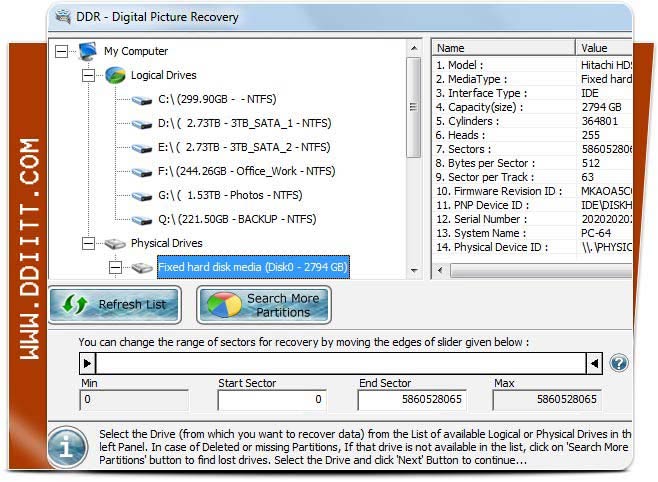 Digital Pictures Recovery 5.3.1.2