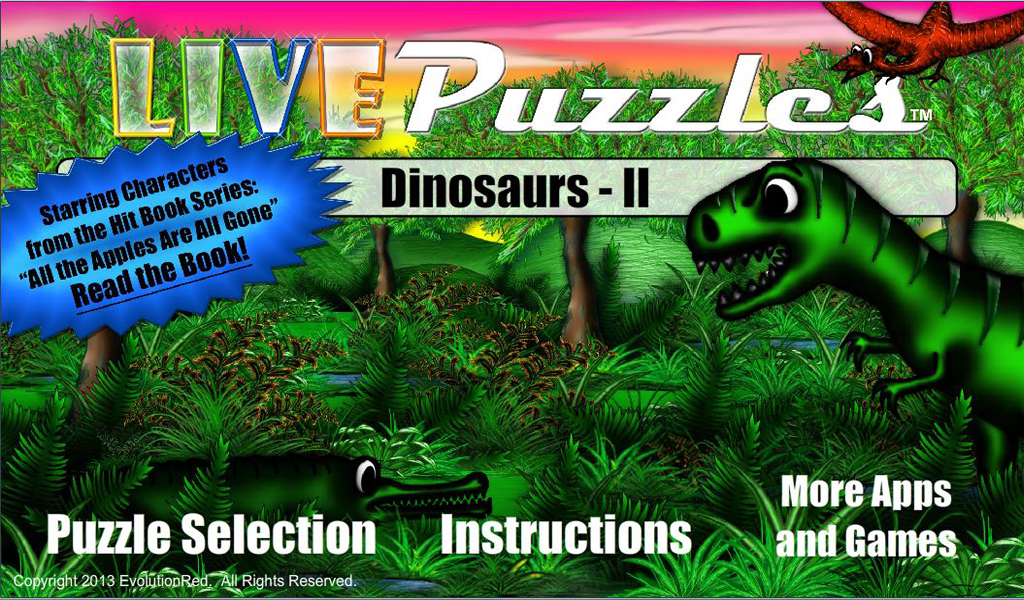 Dinosaurs II- Live Puzzles 2.0.0