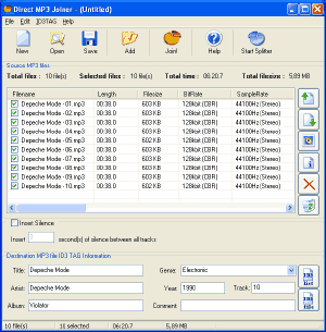 Direct MP3 Joiner 3.0.2.9