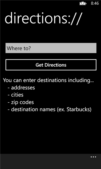 directions:// 1.0.0.1