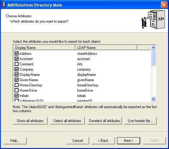 Directory Mate 2003