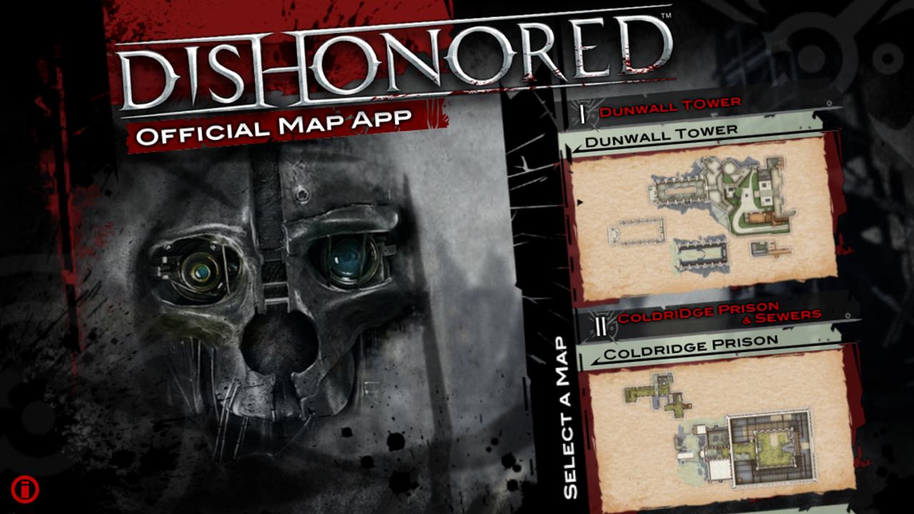Dishonored Official Map App 2