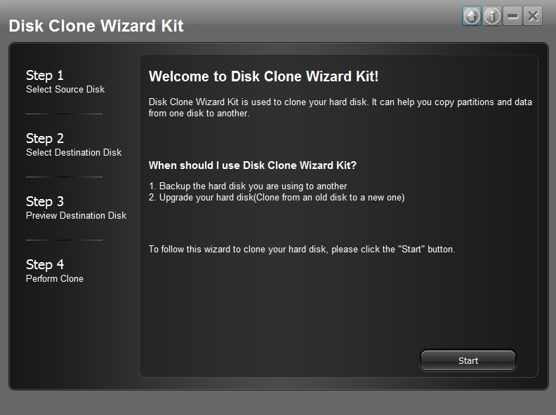 Disk Clone Wizard Kit 3.0.0