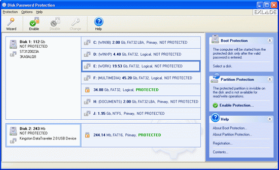 Disk Password Protection 4.9.1.0