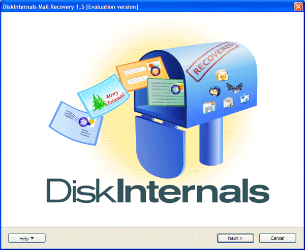 DiskInternals Mail Recovery 1.4