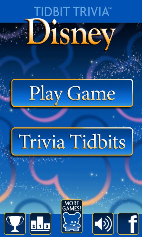 Disney Movies - Tidbit Trivia 1.0