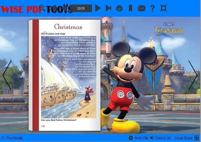 Disney Theme for Wise PDF to FlipBook pro 1.0