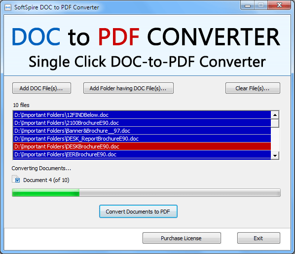 DOC to PDF Converter 2.0