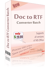 Doc to RTF Converter Batch 2.0.2
