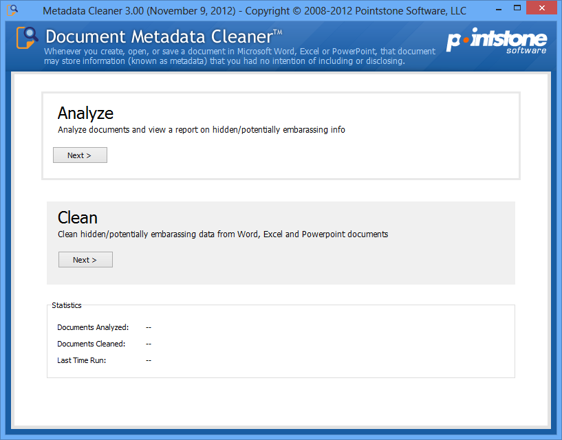 Document Metadata Cleaner 3.0