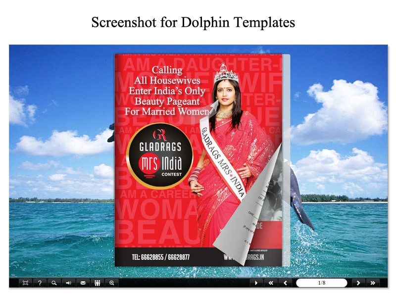 Dolphin Template for Flip Book 1.0