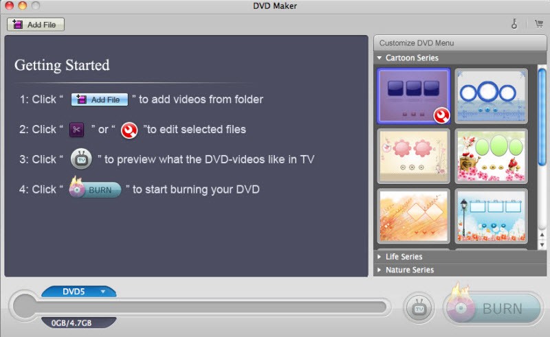 Doremisoft DVD Maker for Mac 1.3.2