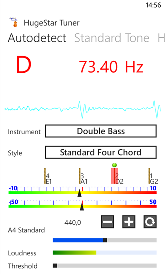 Double Bass Tuner 1.1.0.0