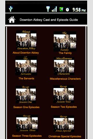 Downton Abbey Cast Episode App 1.0