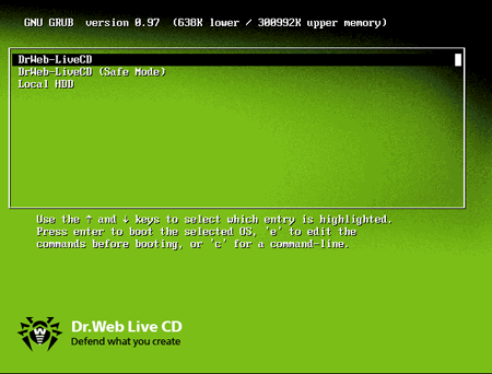 Dr.Web LiveCD 6.0.2