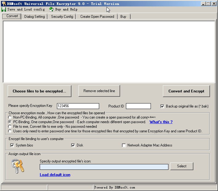 DRMsoft Universal File to EXE Converter 9.1