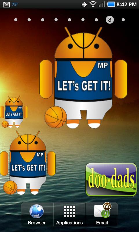 Droid Basketball doo-dad 1.0