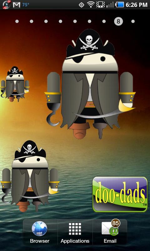 Droid Pirate doo-dad 1.0