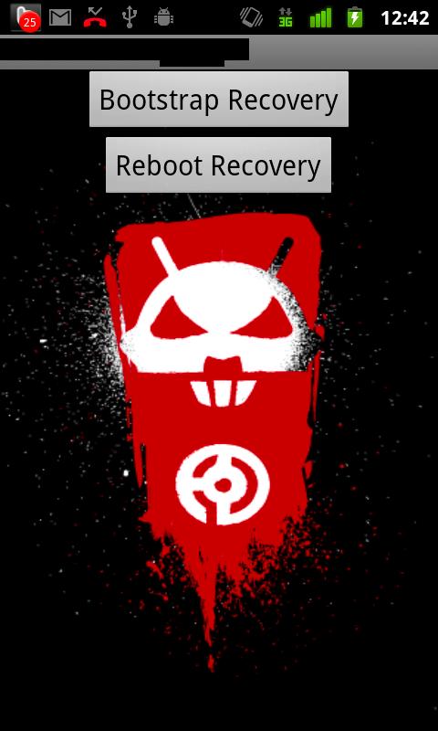 Droid X Recovery Bootstrap 1.0.0.5