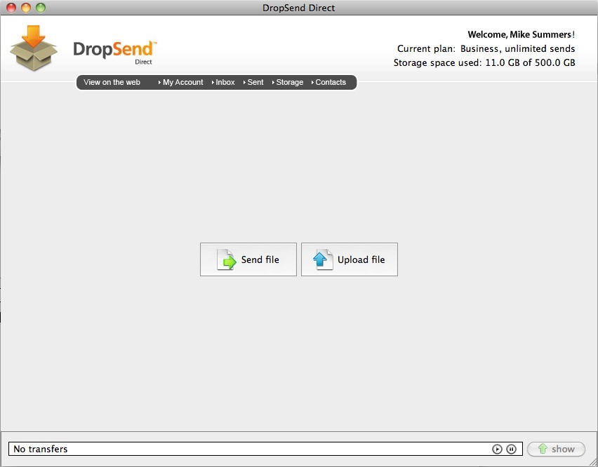 DropSend Direct for Mac 4.07