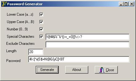DST Password Generator 1.01