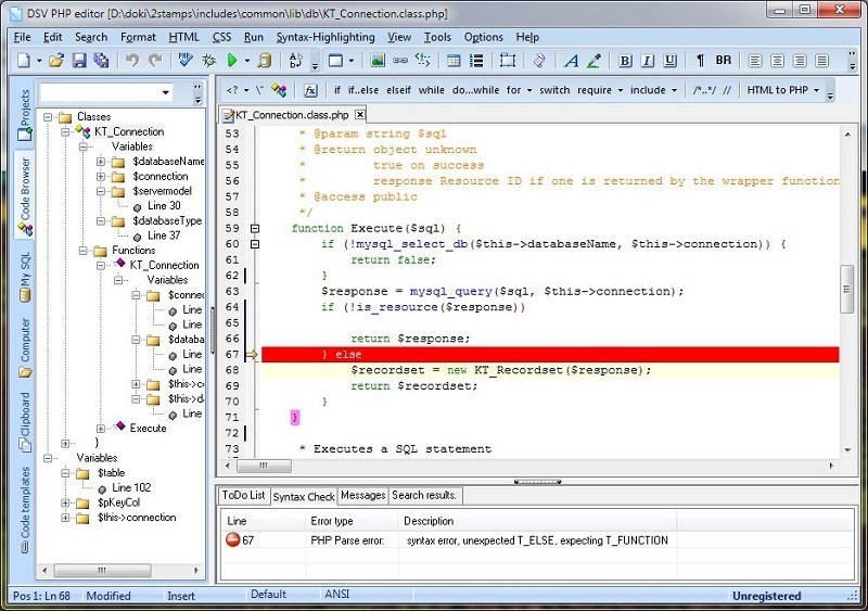 DSV PHP Editor 3.0.0
