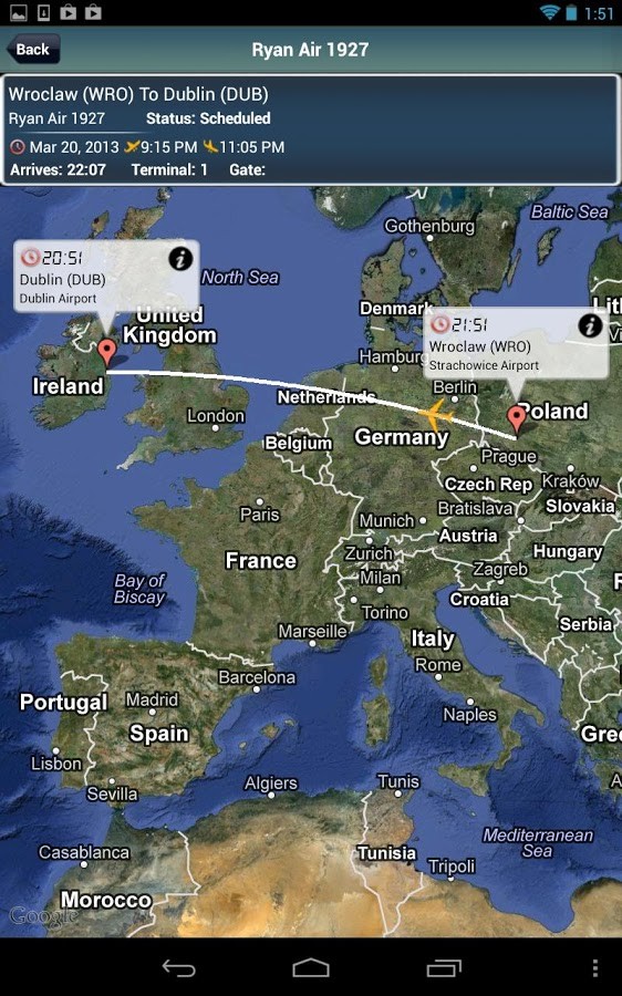 Dublin Airport +Flight Tracker 1.4