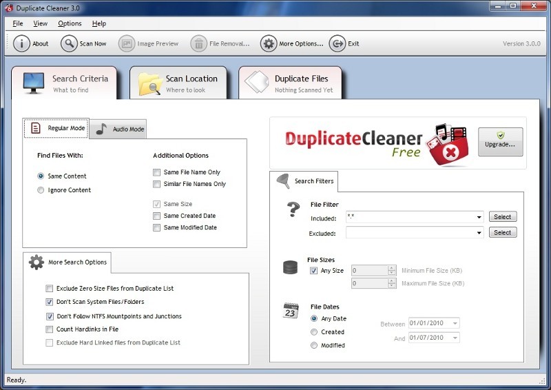 Duplicate Cleaner Free 3.0.1