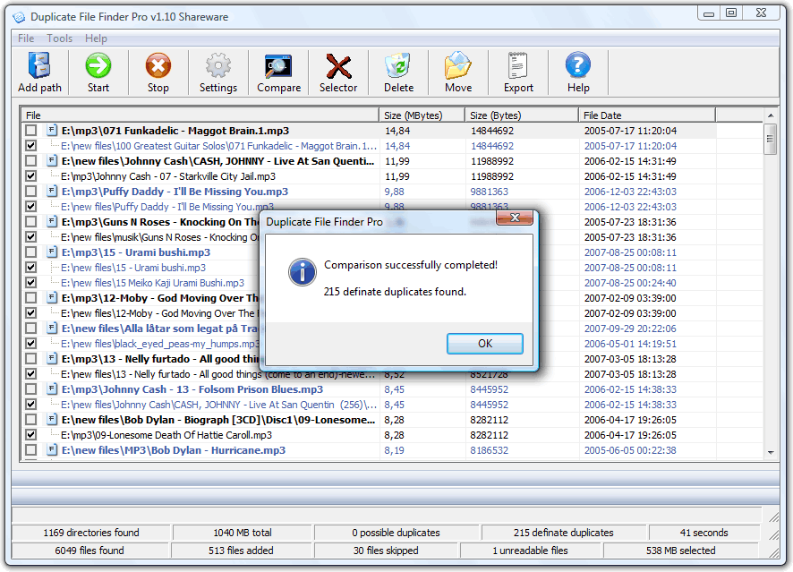 Duplicate File Finder Pro 1.10