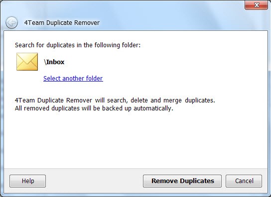 Duplicate Remover for Outlook 3.21