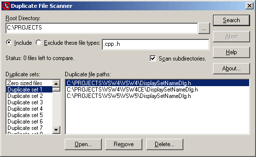 DupScanner 1.00a 1.0