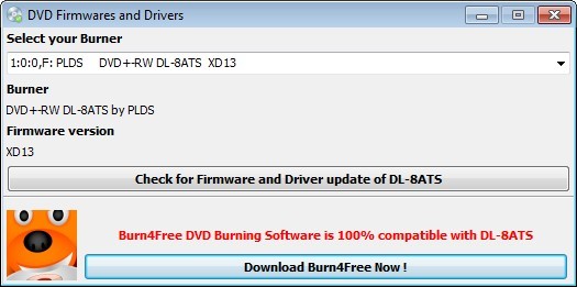 DVD Firmwares and Drivers 3.2.0.0
