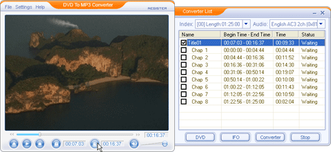 DVD To MP3 Converter 1.20