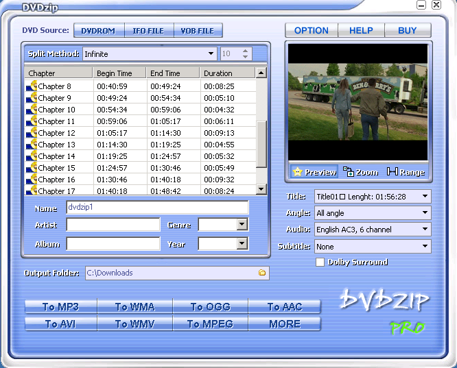 DVDZip Lite 2.8