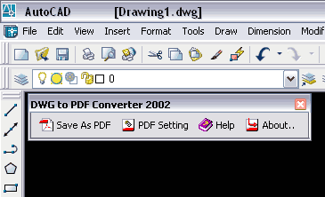DWG to PDF Converter 2002 2.00