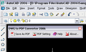 DWG to PDF Converter 2006 2.00