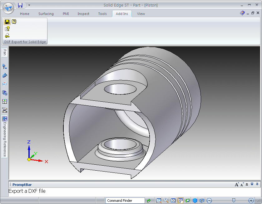 DXF Export for Solid Edge 1.0