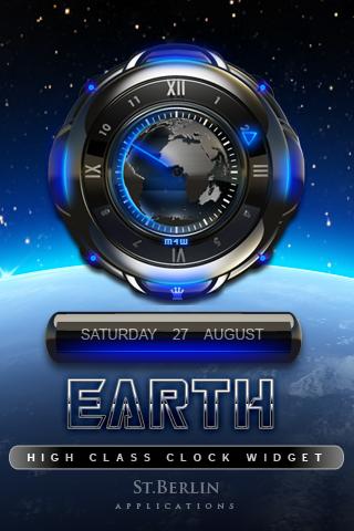 Earth glow clock 2.22